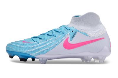 Nike Phantom Luna Elite NU FG High-Tops Football Boots - Jade/White/Pink