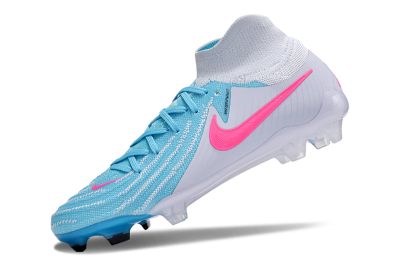 Nike Phantom Luna Elite NU FG High-Tops Football Boots - Jade/White/Pink