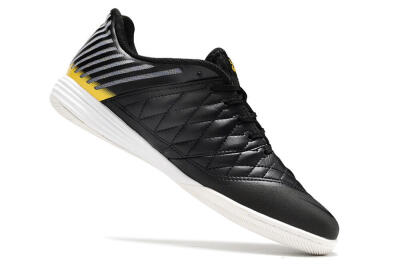 Nike Lunar Gato 2 IC Low-Tops Football Shoes - Black/Blue/Yellow