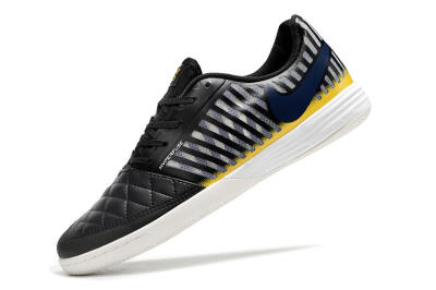 Nike Lunar Gato 2 IC Low-Tops Football Shoes - Black/Blue/Yellow
