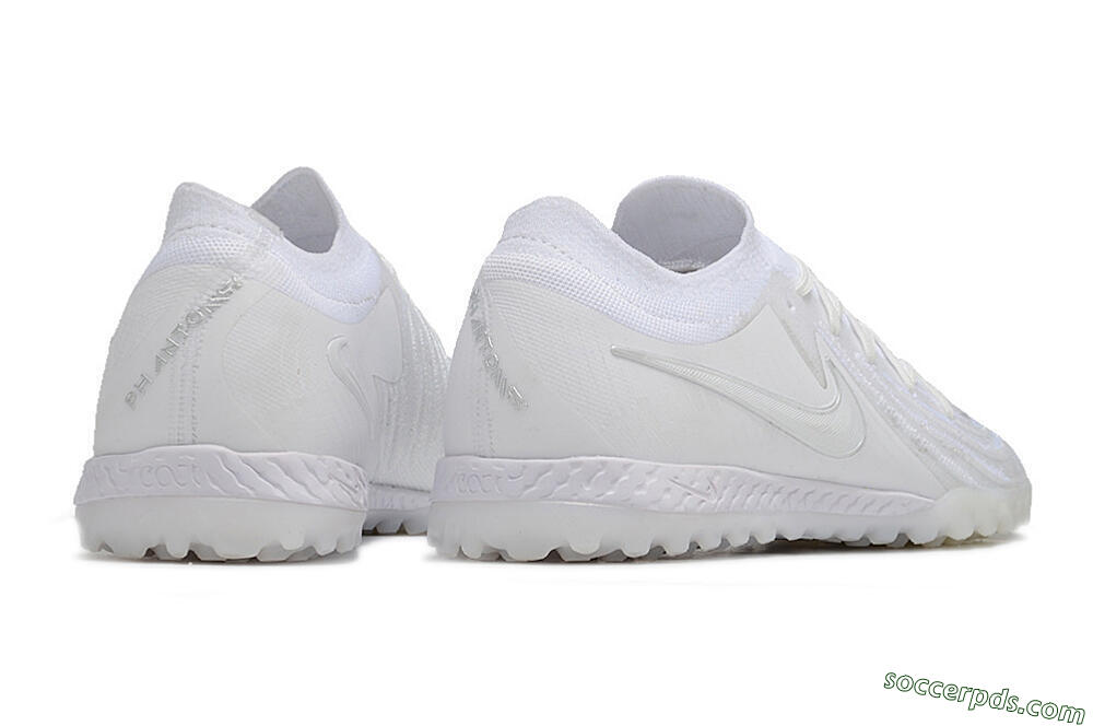 Nike Phantom GX 2 Elite TF Low-Tops Football Shoes - White/Black 6