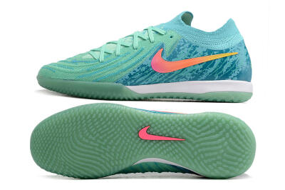 Nike Phantom GX 2 Elite IC Low-Tops Football Shoes - Jade/Pink/Orange