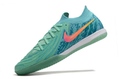 Nike Phantom GX 2 Elite IC Low-Tops Football Shoes - Jade/Pink/Orange