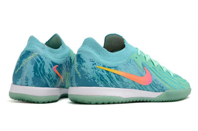Nike Phantom GX 2 Elite IC Low-Tops Football Shoes - Jade/Pink/Orange