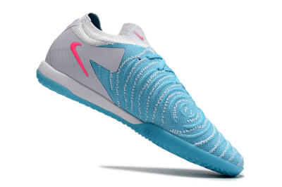 Nike Phantom GX 2 Elite IC Low-Tops Football Shoes - Blue/White/Pink