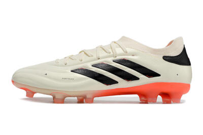 Adidas Copa Pure 2+ FG Low-Tops Football Boots - Beige/Black/Red