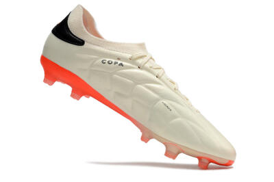 Adidas Copa Pure 2+ FG Low-Tops Football Boots - Beige/Black/Red
