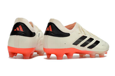 Adidas Copa Pure 2+ FG Low-Tops Football Boots - Beige/Black/Red