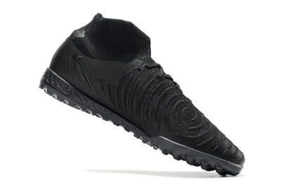 Nike Phantom Luna Elite NU TF High-Tops Football Shoes - Black/White/Blue