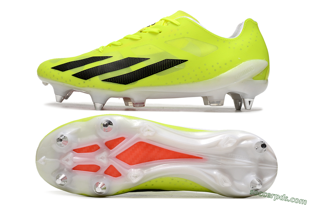 Adidas X Crazyfast.1 SG Low-Tops Football Boots - Yellow/Black/Red 0