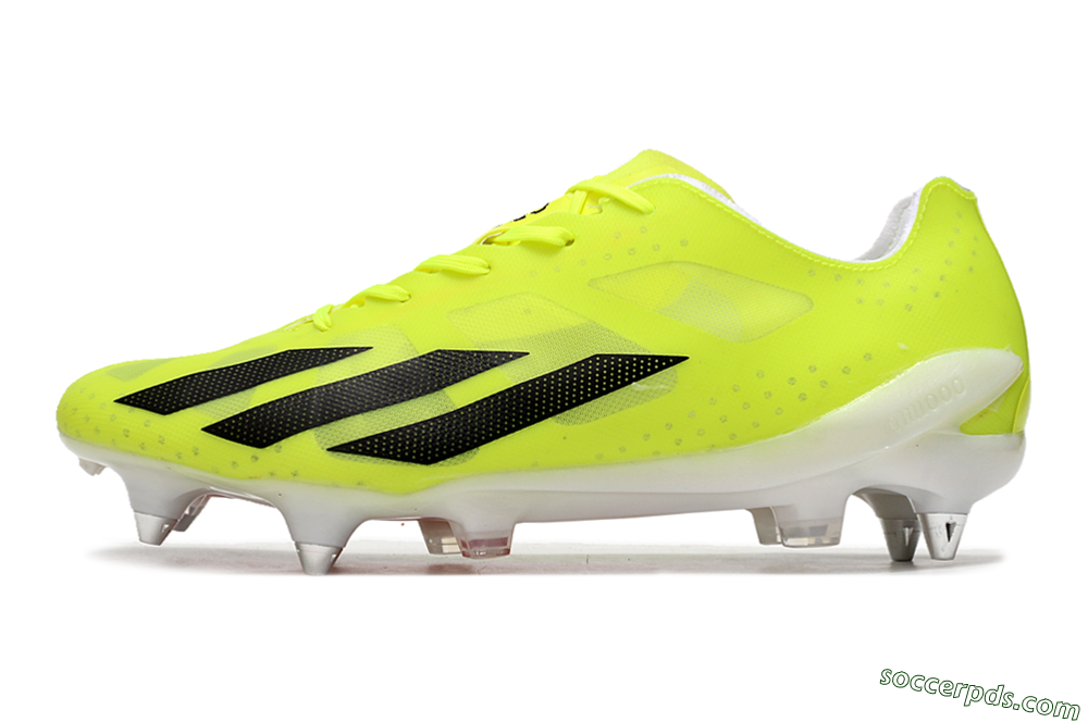 Adidas X Crazyfast.1 SG Low-Tops Football Boots - Yellow/Black/Red 2