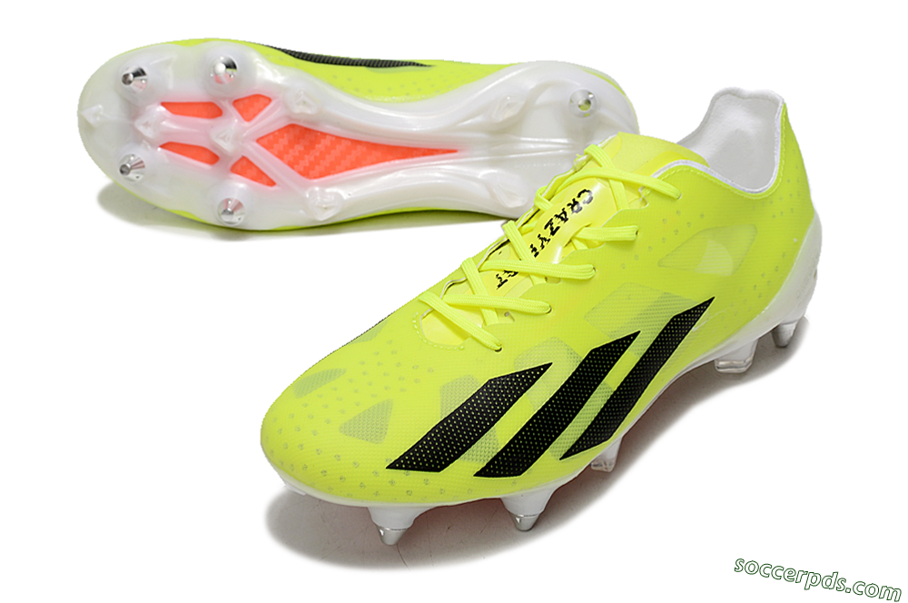 Adidas X Crazyfast.1 SG Low-Tops Football Boots - Yellow/Black/Red 3