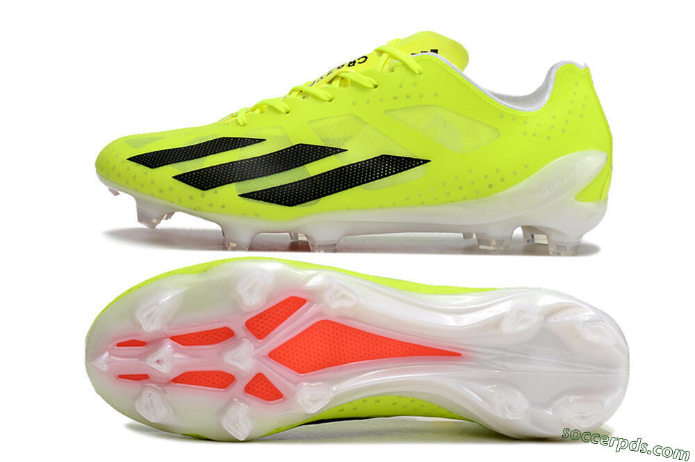 Adidas X Crazylight+ FG Low-Tops Football Boots - Yellow/Black/Red 0