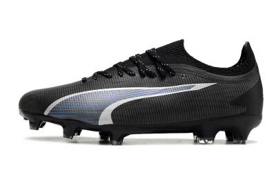 Puma Ultra Ultimate FG Low-Tops Football Boots - Black/Blue/White