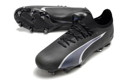 Puma Ultra Ultimate FG Low-Tops Football Boots - Black/Blue/White
