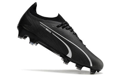 Puma Ultra Ultimate FG Low-Tops Football Boots - Black/Blue/White