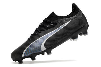 Puma Ultra Ultimate FG Low-Tops Football Boots - Black/Blue/White