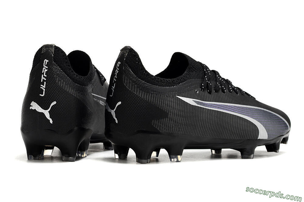 Puma Ultra Ultimate FG Low-Tops Football Boots - Black/Blue/White 6