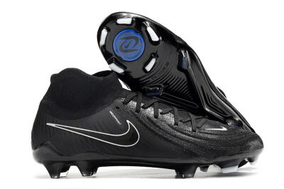 Nike Phantom Luna Elite FG High-Tops Football Boots - Black/White/Blue