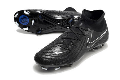 Nike Phantom Luna Elite FG High-Tops Football Boots - Black/White/Blue