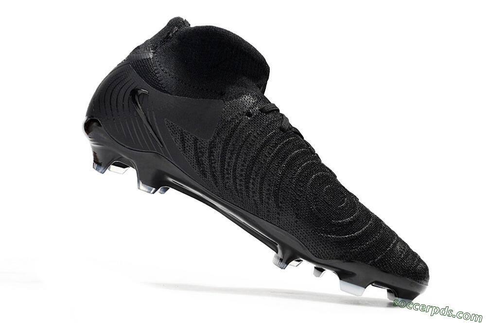 Nike Phantom Luna Elite FG High-Tops Football Boots - Black/White/Blue 4