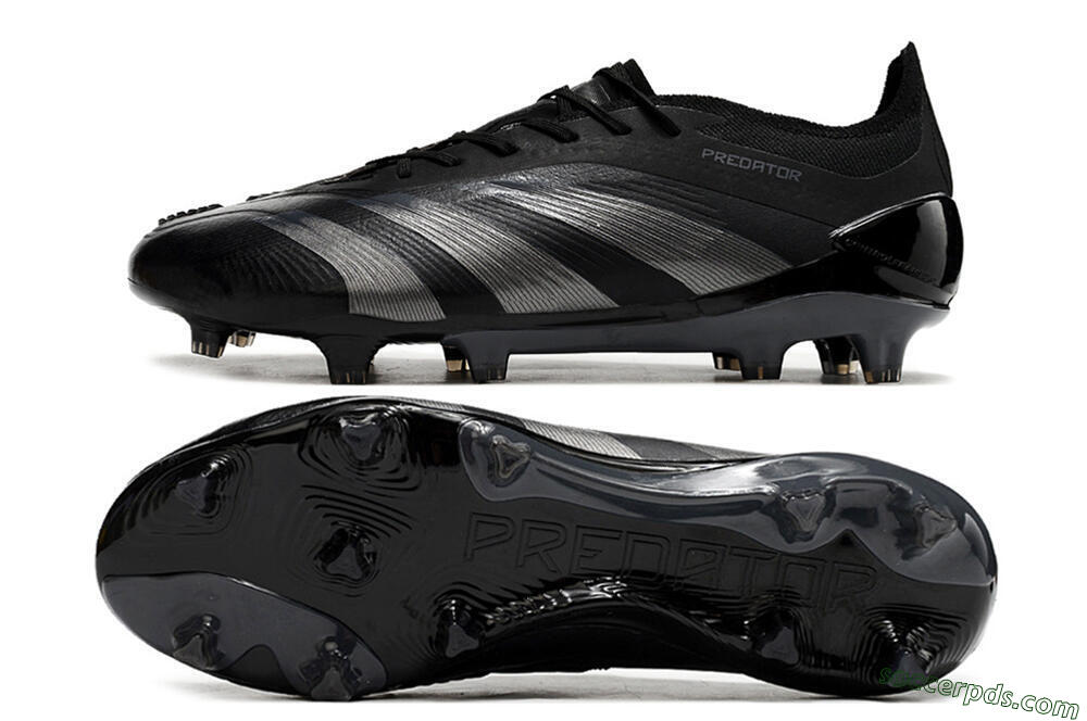 Adidas Predator Accuracy.1 FG Low-Tops Football Boots - Black/Dark Blue 0