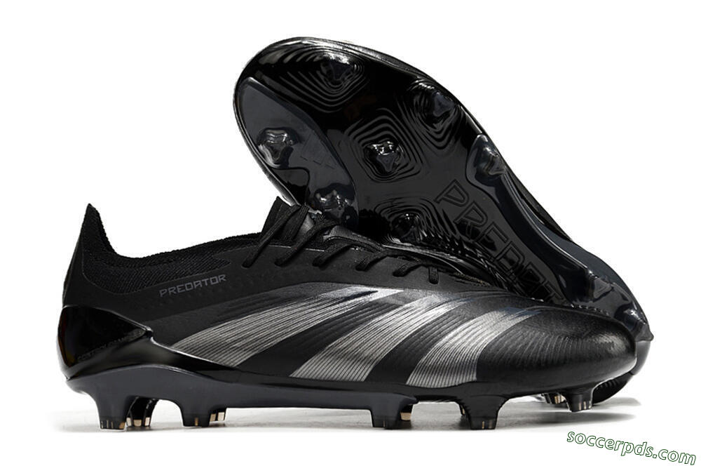 Adidas Predator Accuracy.1 FG Low-Tops Football Boots - Black/Dark Blue 1