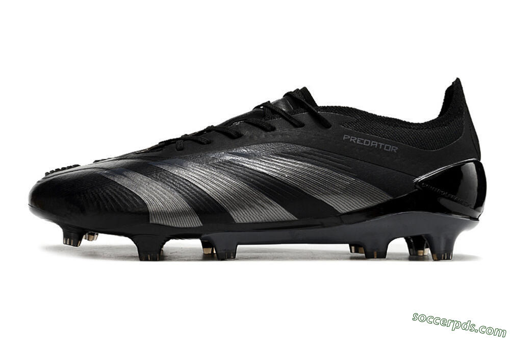 Adidas Predator Accuracy.1 FG Low-Tops Football Boots - Black/Dark Blue 2