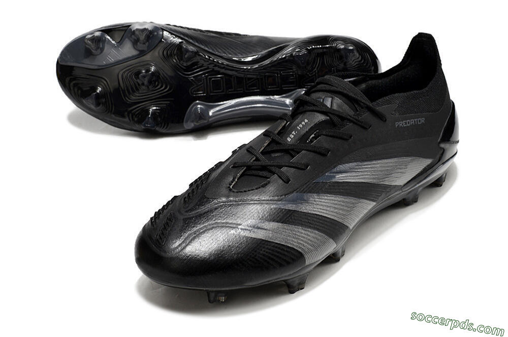 Adidas Predator Accuracy.1 FG Low-Tops Football Boots - Black/Dark Blue 3
