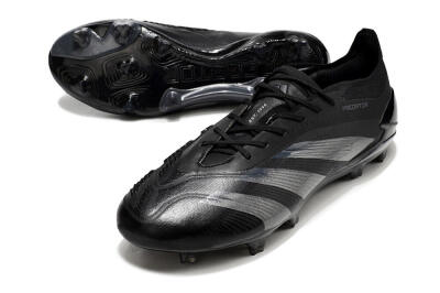Adidas Predator Accuracy.1 FG Low-Tops Football Boots - Black/Dark Blue