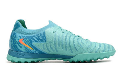 Nike Phantom Luna Elite TF Low-Tops Football Shoes - Jade/Orange/Yellow