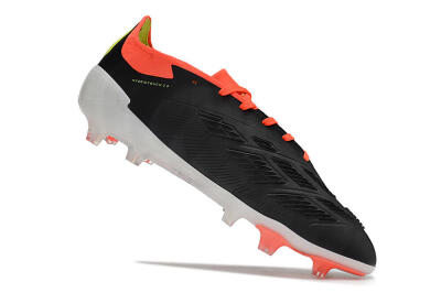 Adidas Predator Elite FG Low-Tops Football Boots - Black/White/Pink