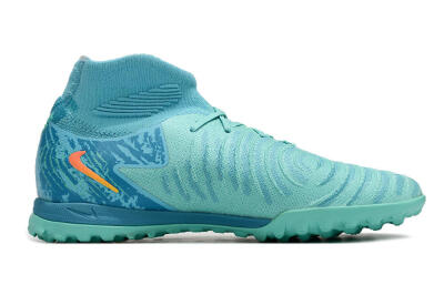 Nike Phantom Luna Elite TF High-Tops Football Shoes - Jade/Orange/Yellow