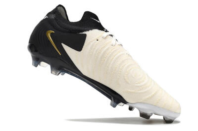 Nike Phantom Luna Elite NU FG Low-Tops Football Boots - White/Black/Gold