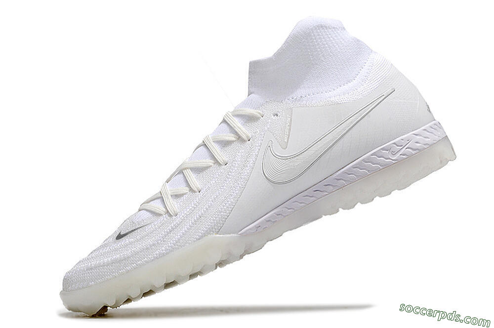 Nike Phantom Luna Elite NU TF High-Tops Football Shoes - White/Black 5