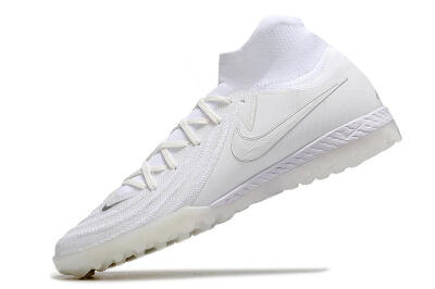 Nike Phantom Luna Elite NU TF High-Tops Football Shoes - White/Black