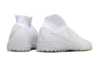 Nike Phantom Luna Elite NU TF High-Tops Football Shoes - White/Black