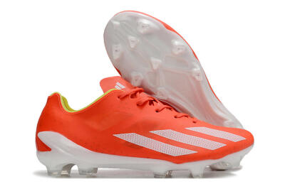 Adidas X Crazylight+ FG Low-Tops Football Boots - Red/White/Yellow