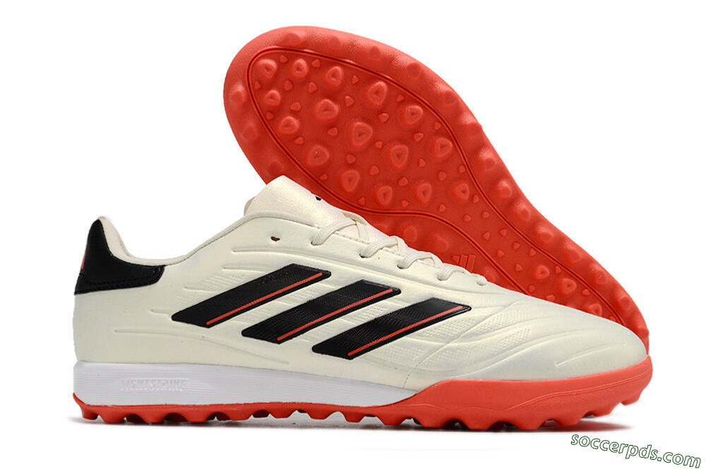 Adidas Copa Pure.3 TF Low-Tops Football Shoes - White/Black/Red 1