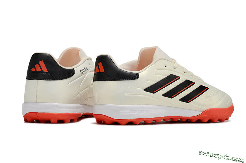 Adidas Copa Pure.3 TF Low-Tops Football Shoes - White/Black/Red 6