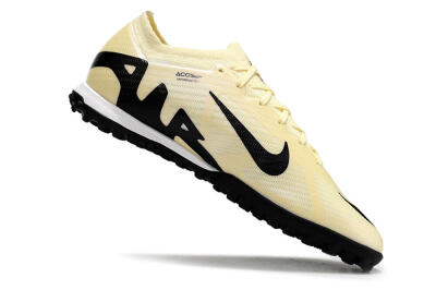 Nike Air Zoom Mercurial Vapor 15 Elite TF Low-Tops Football Shoes - Beige/Black/White