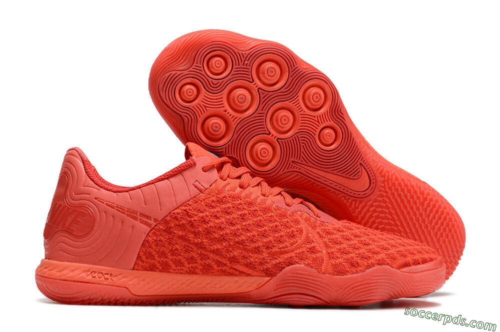 Nike React Gato IC Low-Tops Football Shoes - Red/Red 1