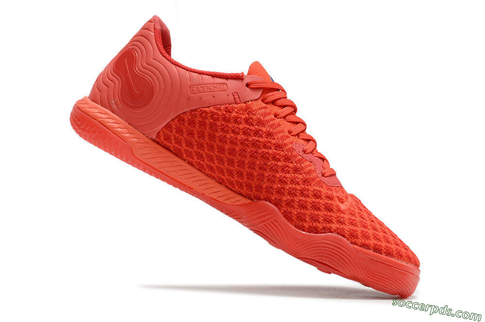 Nike React Gato IC Low-Tops Football Shoes - Red/Red 4