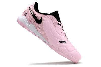 Nike Tiempo Legend 10 Pro IC Low-Tops Football Shoes - Pink/Black/White