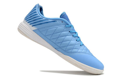 Nike Lunar Gato 2 IC Low-Tops Football Shoes - Blue/White