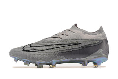 Nike Phantom GX Elite FG Low-Tops Football Boots - Grey/Black/Gold