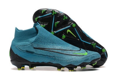 Nike Phantom GX Elite FG High-Tops Football Boots - Blue/Black/Yellow