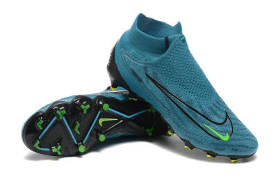 Nike Phantom GX Elite FG High-Tops Football Boots - Blue/Black/Yellow