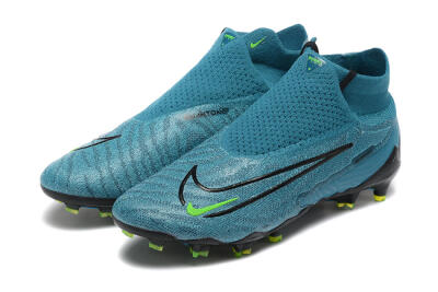 Nike Phantom GX Elite FG High-Tops Football Boots - Blue/Black/Yellow