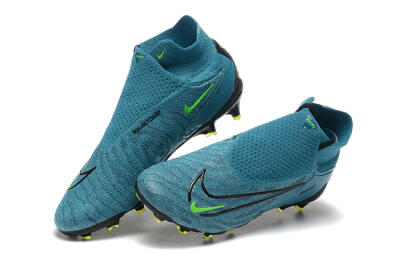 Nike Phantom GX Elite FG High-Tops Football Boots - Blue/Black/Yellow